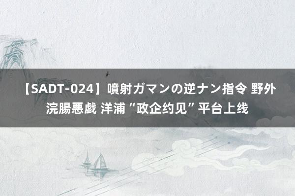 【SADT-024】噴射ガマンの逆ナン指令 野外浣腸悪戯 洋浦“政企约见”平台上线